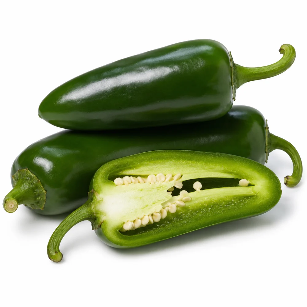 Chile jalapeño seleccionado